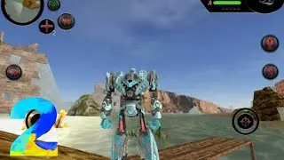 Robot Shark 2 #2 Naxeex Robots Explore Open World Android Ios GamePlay