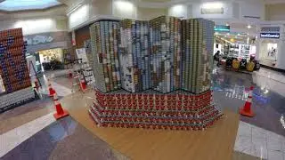 Madison Canstruction 2018 - A Mosaic of Tuna