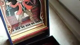 FOR SALE Music Box Spieluhr Dancing Clown Sankyo Piano Klavier It's A Small World