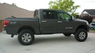 Banks Monster Exhaust on Lifted Nissan Titan