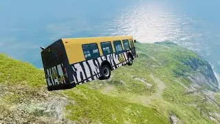 SPEEDING BUS Destroys Everything! | BeamNG Drive #29