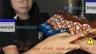 click now to snooze to a fast and aggressive asmr video