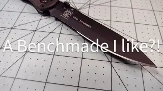 Benchmade SOCP folder! Have to say I kind of like it! Patreon GAW Prize!!