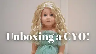 Opening an American Girl CYO Doll! Lightest Skin Addy Mold?!
