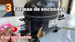 Como encender un compresor TRES FORMAS DIFERENTES