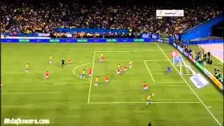 Brazil Vs Chile 2-1 Robinho Goal - Friendly Match 19/11/2013