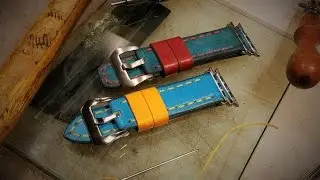 Story Of A Colorful Rustic Watch Strap - pt.1of 2 - handmade thyConstantine - uptd