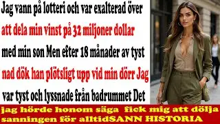 Jag vann 3 2 miljoner p&aring; lotteri i hemlighet 18 m&aring;nader senare h&ouml;rde jag min son