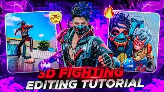 SD Fighting Edit Ka Secret 😱🔥 | Free Fire Fight Editing Full Tutorial
