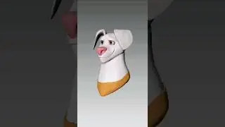 Zbrush Turntable inspired by Krypto #shorts #zbrush #superpets