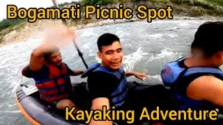 kayaking Adventure  in Bogamati//Dimpu vlog // Bike accidents //Bodo Vlog
