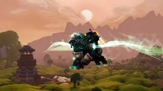 Quilen Flying in Pandaria - WoW: Mists of Pandaria Gameplay