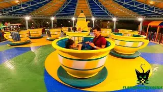 LEMON TWIST: Family-Friendly Tea Cup Ride at VinWonders Grand Park 🇻🇳