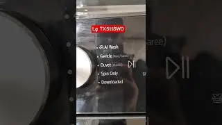 Стиральная машина LG с верхней загрузкой #шорты