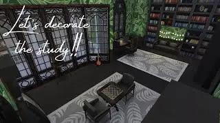 Study | Speed Decorating | Sims 4 | Contrast Victorian
