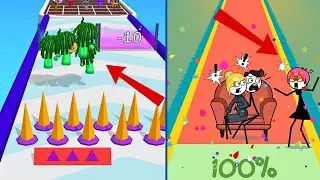 🕹 Spranky Merge Master Vs Run For Life - All Max&nbsp; Level Up New Update -Gameplay