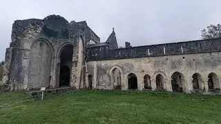 Abbaye de Boschaud, Village de Villars, Dordogne, Périgord, France