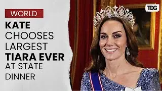 Kate Middleton debuts Queen Victoria&rsquo;s Oriental Circlet Tiara at Windsor banquet