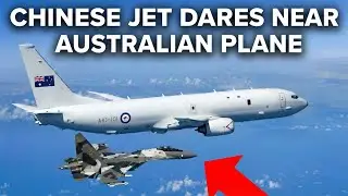 Chinese Jet Gets Way Too Close to Australian Aircraft &mdash; Huge Miscalculation