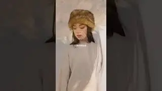 Kurt K&uuml;rk Desenli Kadın Deri Şapka -Hayvan Dostu ve Sıcacık Kış Modası    #atlıok&ccedil;u #okculuk #furhat