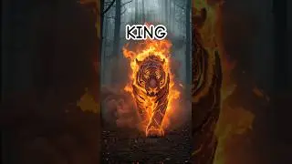 Animal And Elements Hybrids #tiger  #hybrid #king  #ai  #fire  #animals #elements #viral #shorts