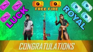 GOLD , WEAPON AND DIAMOND ROYAL WIN IN LUCK ROYAL | FREE FIRE.
