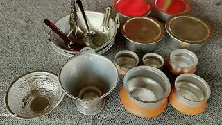 Unboxing Satisfying Mini  Steel Cooking Set 🥄✨ | Tiny Utensils for My Mini Kitchen | #miniature