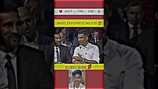 RONALDO KI 1 WATCH KI Price ferrari AUR BMW SE V ZADA HAI 😱 || #facts#shortvideo