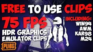 Free To Use Pubg Mobile Clips HDR Extreme | TDM And Classic