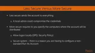 Advanced System Center 2016 Operations Manager: понимание Run-As Acc Distribution | packtpub.com
