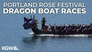More than 60 teams compete in Portland Rose Festival dragon boat races