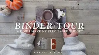 Binder Tour + How I Make My Zero-Based Budget | Cash Stuffing Method | Dave Ramsey Inspired