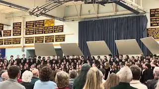 2025 Vermont All-State Choir concert Essex HS 5/10/25