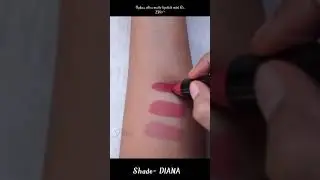 #Nykaa ultra matte lipstick(mini rs.239) swatch shorts✨#youtubeshorts