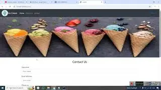 Ice Cream Shop Website | Download Python Django Project with Source Code