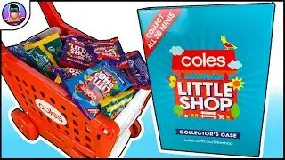 Coles Exclusive Little Shop Minis Opening + Collectible Food + Accessories | OzToyReviews