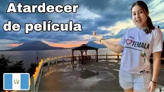 VISITÉ un HOTEL con INCREÍBLE VISTA al LAGO de ATITLÁN de GUATEMALA 🇬🇹 PANAJACHEL | Celinaz