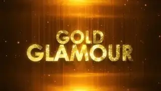 Gold Glamour : After effects template