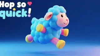 Прыгай быстрее! 🐏💙 Приключения синей овечки &ndash; Часть 2 🌈