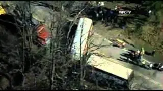 Raw Video: Deadly Pa. Bus, Truck Collision
