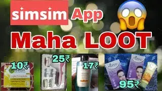 Simsim app loot get FREE products and get 100₹ instant #loot #app #offer #Asansol