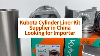 Kubota Cylinder Liner Kit 4 Cylinder Engine.