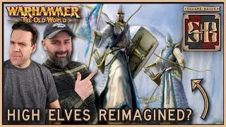 Games Workshop's NEW Take on High Elves | Warhammer the Old World | Square Based Show