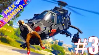 BATAILLE D’HÉLICOPTÈRES ET DÉLIRES DANS GRAND THEFT AUTO ! GTA Online Gameplay #3 - Max Gaming