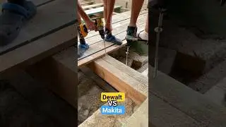 Makita XPH-14 vs Dewalt DCD-996 глухарь 20см