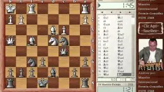 Clases de ajedrez online. Clases de ajedrez Defensa siciliana muy arriesgada por MI Fermin Gonzalez