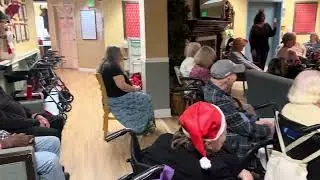 Villas At San Bernardino had a special visit from New Hope Church!