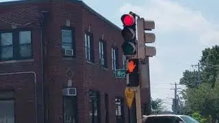 RARE Eagle Flatback Pedestrian Signal (Willard Street & West Street)