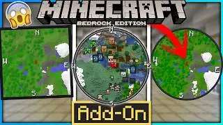 POR FIN 🤩 EL MEJOR ADDON/MOD de MINIMAPA para MINECRAFT/PE BEDROCK 1.21.100+ ⭐