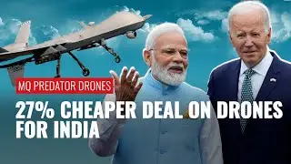 Mega Geopolitical Win For Modi Government India May Clinch Cheaper Predator Drone Deal With US